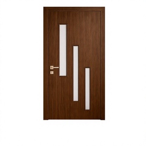 Puerta Interior Moderna de PVC Polivinílico, Resistente al Agua, a las Termitas y al Fuego, para Baño, Dormitorio, Cocina, Hotel, Oficina y Entrada - Product Image 4