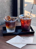 Gobelet à café jetable biodégradable en PLA PET transparent, disponible en plusieurs tailles (8oz-32oz) pour les boissons