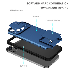 Antichoc 2 en 1 support de Protection étui de téléphone portable pour <span class=keywords><strong>Iphone</strong></span> <span class=keywords><strong>13</strong></span> 14 accessoires de téléphone portable en gros pour Samsung - Product Image 4