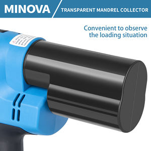 Remachadora Inalámbrica Profesional MINOVA, Remachadora Industrial Inalámbrica de 18 V y 4 Ah, Potente Máquina Remachadora sin Escobillas - Product Image 4