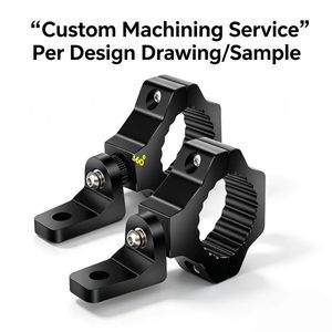 CNC Off-Road <b>Light</b> Mounting Bracket Bar Clamp Kits Horizontal Bar Aluminium Bull Roll <b>Cage</b> Clamps Mount for ATV UTV Motorcycle - Product Image 1
