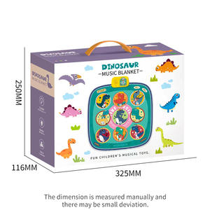 Estera de baile de música eléctrica de algodón de 2cm <span class=keywords><strong>para</strong></span> niños, estera de juego de Canto de dinosaurio de dibujos animados interactivos <span class=keywords><strong>para</strong></span> juegos de padres e hijos - Product Image 6