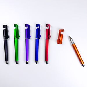 Tùy Chỉnh In Logo Giá Rẻ Bút Điện Thoại Di Động Chủ Với Màn Hình Cảm Ứng 0.5Mm Nhựa Bóng Bút Cho Mã Qr Quảng Cáo Khuyến Mãi - Product Image 2