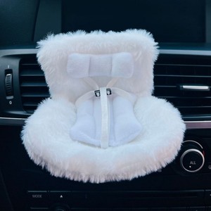 <strong>Car</strong> <strong>Seat</strong> <strong>for</strong> <strong>Dolls</strong> with Soft Furry Cushion <strong>for</strong> 10-17 cm <strong>Dolls</strong> Accessories <strong>Car</strong> <strong>Seat</strong> <strong>for</strong> Labobo Air Vent Clip &amp; Desktop Stand Cute - Product Image 3