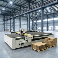 Máquina de corte vibratoria de doble soporte de material blando para la industria publicitaria, máquinas de corte CNC digitales, cortadoras de cama plana
