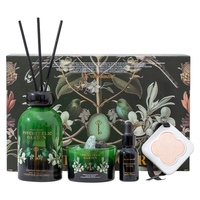 Ensemble cadeau d'aromathérapie en rotin en quatre pièces pour la personnalisation en lot, idéal pour rafraîchir l'air des chambres d'hôtel pendant les festivals