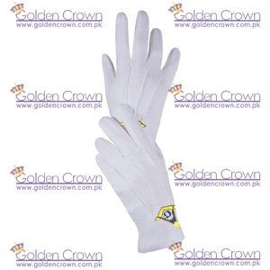 Guantes masónicos al por mayor de alta calidad-Guantes de masón | Proveedor de guantes Masonic Regalia Parade - Product Image 6