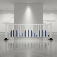 Barrière anti-choc pour véhicules, best-seller, avec dimensions personnalisées et revêtement en zinc pour tunnel YingHui