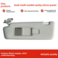 Pare-soleil automobile gris côté conducteur gauche compatible avec Audi A4L A5 A1 A3 Q3 Q5 2009-2018 Pièce détachée