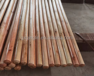 Manches de <span class=keywords><strong>balai</strong></span> en bois brossé verni économiques avec tête de <span class=keywords><strong>balai</strong></span> en plastique à poils doux, portables et écologiques - Product Image 3