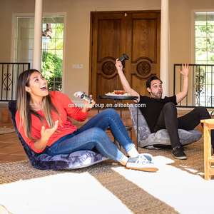 Silla acolchada plegable con soporte trasero para videojuegos, silla ajustable para lectura y <span class=keywords><strong>meditación</strong></span> - Product Image 6