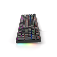 R8 K1001 penjualan terlaris Multimedia 108 tombol Gaming Keyboard Skate untuk komputer Laptop