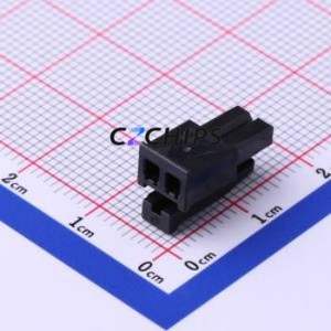 1445022-2 Housing (Wire-to-Board / Wire-to-Wire) P=3mm Connector ( Jack Structure: 1x2P )( Pitch: 3mm )( Number of Rows: 1 ) - Product Image 2