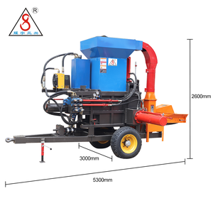 Máquina de Embalagem de Silagem de Capim Quadrada em Promoção, Tipo PTO, Enfardadeira de Palha com Cortador de Forragem para Fazenda - Product Image 4