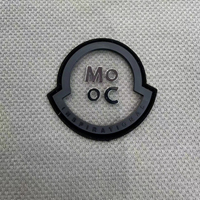 Patch rectangulaire en silicone 3D moulé sous pression de haute qualité avec logo personnalisé, accessoires de vêtements de sport en caoutchouc gaufré, aimant