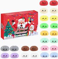 Nouveau Calendrier de l'Avent 2026 avec Boules Anti-Stress – Boîte Mystère de Noël 24 Jours de Compte à Rebours – Cadeau Squishy pour Enfants