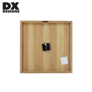 Dx Thiết Kế La Mã Hình Vuông Chữ Số Nặng Gỗ Cổ Điển Khung Gỗ Lớn Tường Trang Trí Đồng Hồ - Product Image 6