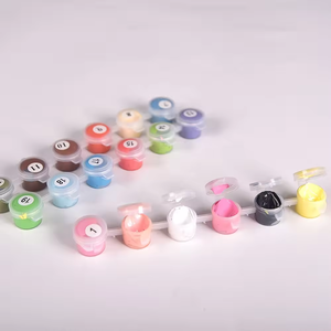 韓国風大人用数字キットカスタムブルーレイクボート海景手描きアクリルペイントDIYブルーレイク - Product Image 6