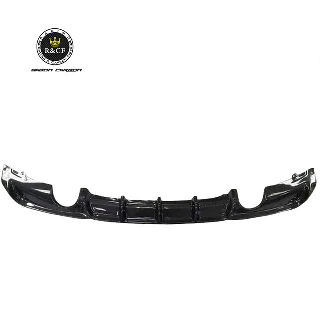 MP Style Real Carbon Fiber Rear Bumper Diffuser for BMW 3 Series F30 F35 2013 to 2018