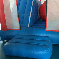 Jeux de parcours d'obstacles gonflables Wipeout Bouncer-Big Jumper Balls Wipeout Challenge Red Ball Game