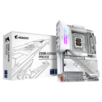 Gigabyte Z890 AORUS PRO ICE Ultra9 DDR5 10G LAN WIFI7 PCIe 5.0 LGA 1851 CPU 15e génération Ultra 9/7/5 285K 265K ordinateur de bureau