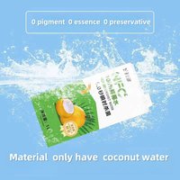 Eau de noix de coco pure 100% sans eau de noix de coco ajoutée Boîte en papier originale 1L Ingrédients naturels Eau de noix de coco