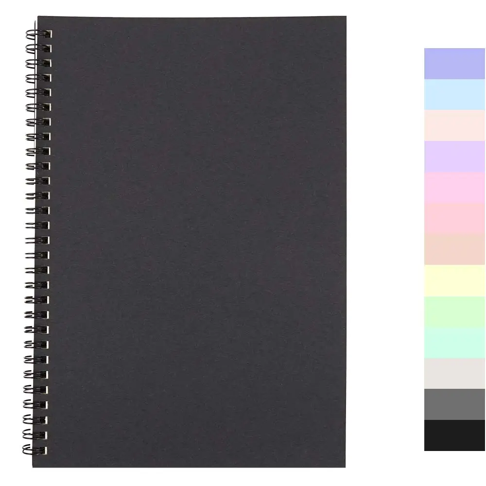 2024 Customizable Cheap Sublimation Bulk Custom Thick Spiral Notebooks Subject Printing Binding Journal vendor