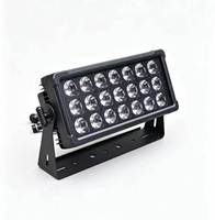 Projecteur LED professionnel IP65 en aluminium, 21x15W RGBW, pour extérieur, stroboscope, DMX512 4/8 canaux, activé par le son, pour DJ/club