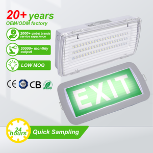 Lumière d'urgence murale Tuoming à LED rechargeable pour <span class=keywords><strong>sortie</strong></span> <span class=keywords><strong>de</strong></span> <span class=keywords><strong>secours</strong></span>, éclairage <span class=keywords><strong>de</strong></span> panneau d'urgence - Product Image 1