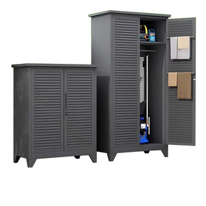 Muebles Metálicos Modernos para el Hogar, <span class=keywords><strong>Armario</strong></span> de Almacenamiento de Herramientas y Gabinete de Limpieza para Exteriores, <span class=keywords><strong>Armario</strong></span> de Acero para Baño y Exteriores - Product Image 5