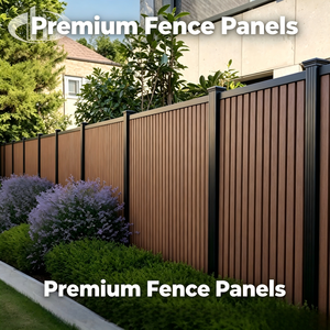 <span class=keywords><strong>Panneau</strong></span> de clôture de piscine modulaire en WPC brun <span class=keywords><strong>anti</strong></span>-rouille de 1,2 m (4 pieds) x 1,8 m (6x8) pour maisons, livraison gratuite - Product Image 6