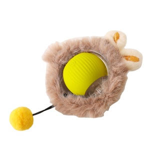 New Design Rechargeable Smart Plush Rabbit Pet Toy for Cats Indoor Interactive <b>Dog</b> <b>Ball</b> Toy With Tail Interactive Toy <b>Ball</b> - Product Image 4