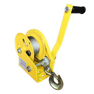 Winch Tangan Tugas Berat Bersertifikasi CE 2 Ton dengan Rem Otomatis, Tinggi Angkat 10m, Tali Baja Tahan Karat - Product Image 2