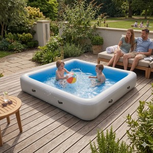 Bain de glace gonflable rectangulaire portable en Drop Stitch - Product Image 2