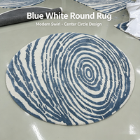 Factory Price Rugs Tufted Hand Tufted Wool Tencel Bamboo Silk Area Rug Hand Tufted Carpet