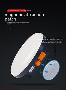 USB có thể sạc lại không thấm nước <span class=keywords><strong>LED</strong></span> Cắm trại đèn lồng đèn xách tay khẩn cấp ngân hàng điện với nam châm cho câu cá hoạt động ngoài trời - Product Image 3