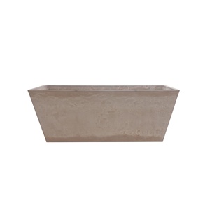Greenship <span class=keywords><strong>Pot</strong></span> de fleurs carré écologique en plastique recyclé, facile à <span class=keywords><strong>suspendre</strong></span>, décoratif pour jardin, <span class=keywords><strong>petit</strong></span> arbre, protection UV - Product Image 3