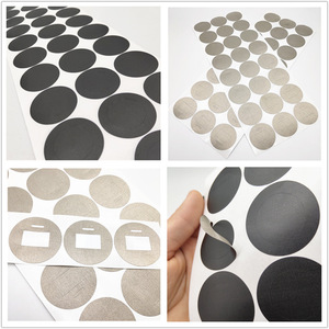 Cinta Acrílica Conductiva de Protección Unilateral Resistente al Calor, 50mm de Ancho, 25m de Longitud, Sensible <span class=keywords><strong>a</strong></span> la Presión, Tela Lisa <span class=keywords><strong>a</strong></span> Cuadros, EMI - Product Image 2