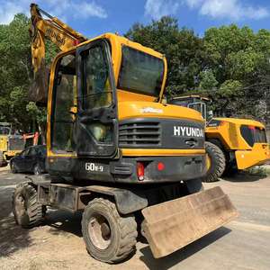 รถขุดล้อยี่ห้อฮุนได รุ่น R60W สำหรับงานดิน รถขุดล้อฮุนได 60w-9 ของแท้ มือสอง ขนาด 6 ตัน 15 ตัน 21 ตัน - Product Image 2