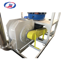 Machine de broyage et de pulvérisation automatique de déchets plastiques PP PE HDPE LLDPE avec lames en acier inoxydable