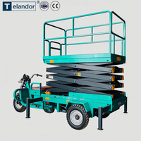 Plateforme mobile TriLift, élévateur à ciseaux TriScissor, élévateur aérien TriWheel, plateforme à ciseaux SwiftTrike, élévateur à trois roues