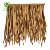 Feuerfeste Synthetische Palmblatt-Dachziegel UV-Beständige Künstliche Gras-Dachschindeln für Palapa und Tiki-Hütten