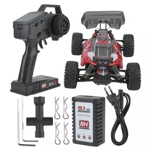 Voiture télécommandée tout-terrain SJY-1651 4x4 2,4 GHz à l'échelle 1/16, 40 km/h, étanche, en métal, avec moteur à balais, 4 canaux, jouet buggy électrique - Product Image 1