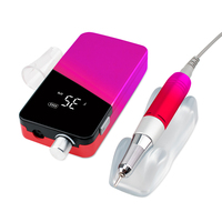Nouveau Kit Complet de Manucure Ergonomique 2026 à Faible Vibration 35000 tr/min pour Prothésistes Ongulaires Professionnels – Stylo Rechargeable Portable en Plastique
