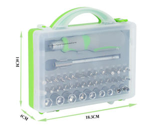 Juego de herramientas de destornillador de precisión 41 en 1-Juego de herramientas de hardware multifuncional para reparación de teléfonos móviles y computadoras - Product Image 2