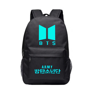 Nuevo estilo de Kpop BTS Merch mochila a prueba de balas, <span class=keywords><strong>la</strong></span> Escuela Secundaria del ejército luminosa Bangtan niños mochila - Product Image 3