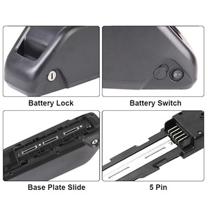 Batterie de vélo électrique au lithium 36V 48V 52V 17,5Ah 24,5Ah pour tube diagonal 500W 750W 1000W - Product Image 3