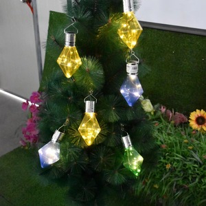 หลอดไฟโซลาร์เซลล์ Hejia รุ่น Diamond 0.06W แบบสวิตช์กดเอง สำหรับตกแต่งสวนภายนอก กันน้ำ ใช้สำหรับจัดแสงภูมิทัศน์ - Product Image 3