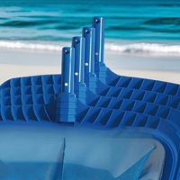 Kunststoff-Schwimmbad-Skimmer-Netz Modell Pool-Skimmer-Netz Verstärkter Tiefwasser-Laubfangschaufel-Filter zur Poolreinigung