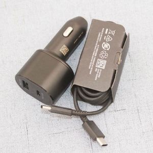Chargeur de voiture double USB professionnel ultra-rapide (45W+15W) avec deux ports USB C pour Samsung - Product Image 6